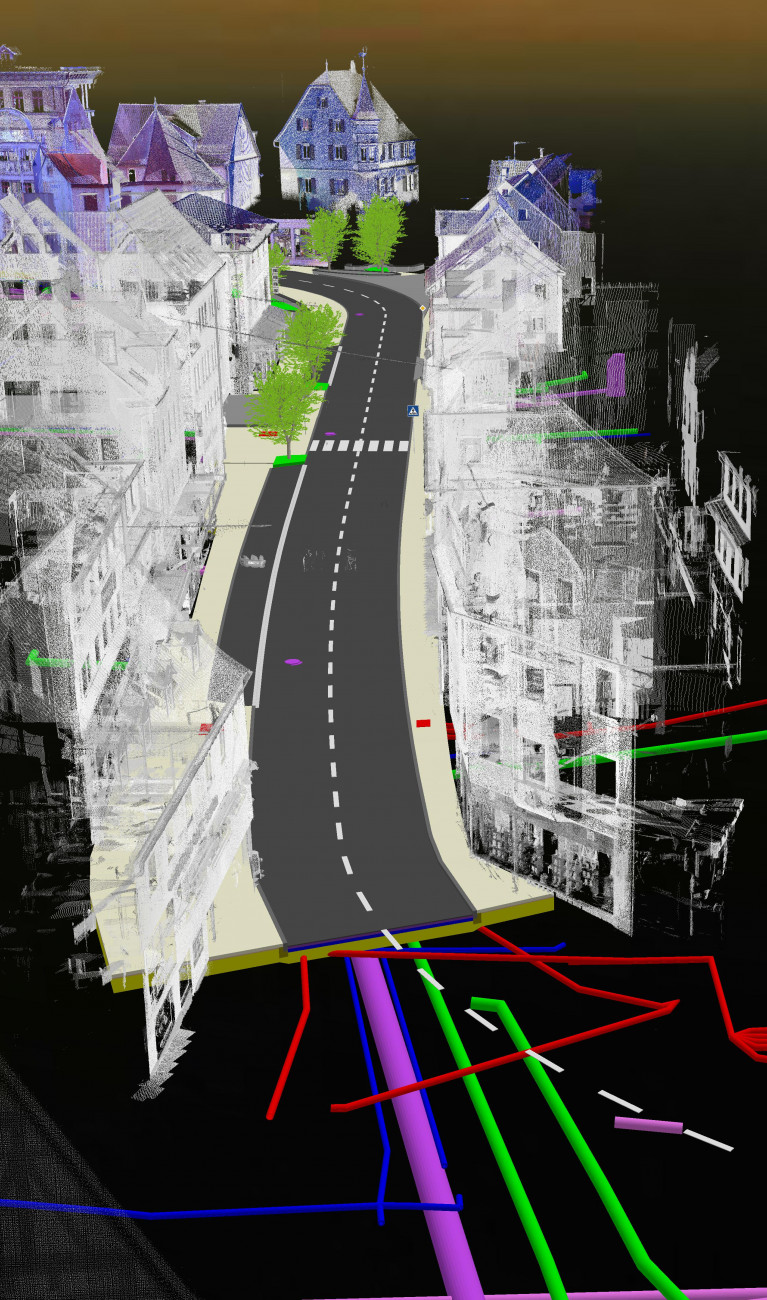 3-D-Modell Antonstraße