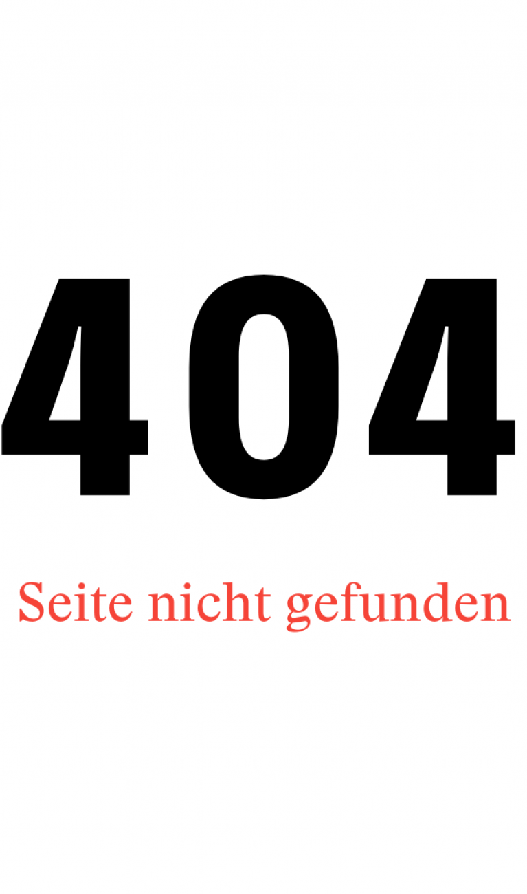 404 Seite nicht gefunden