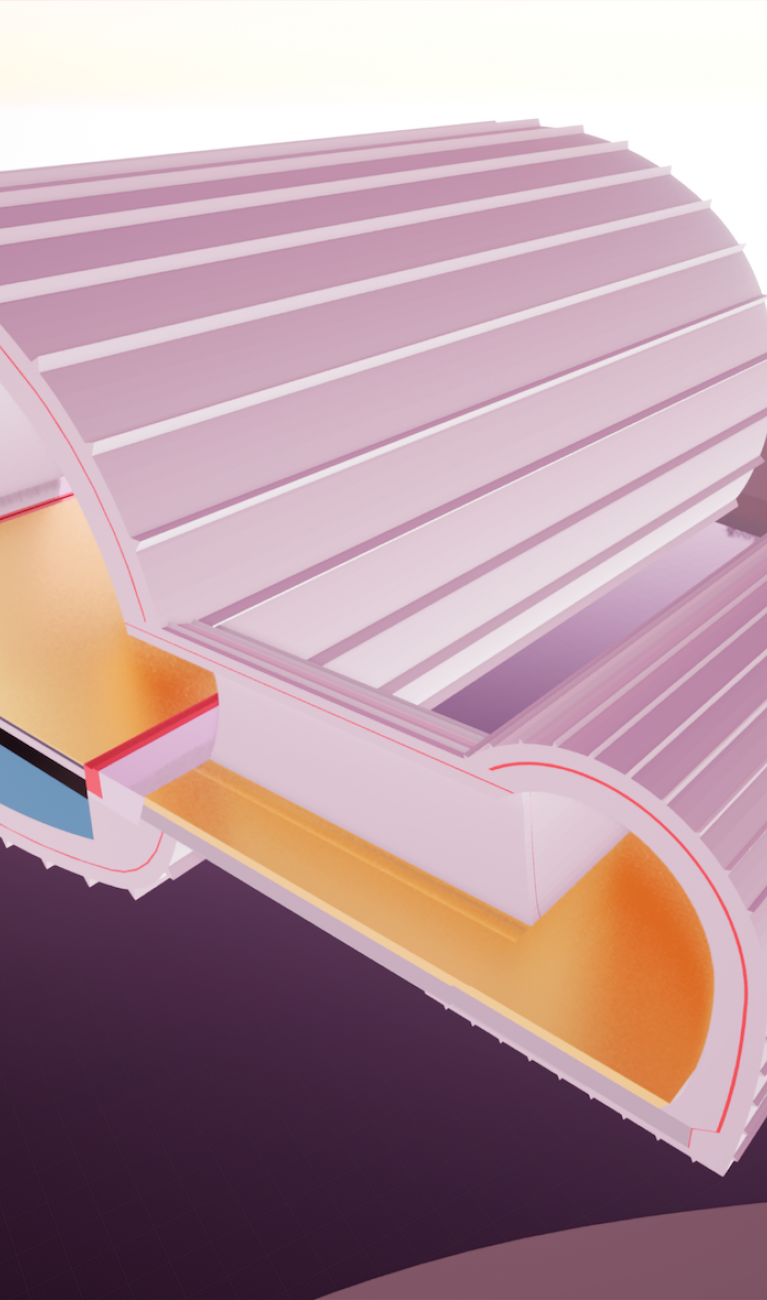 Konstruktion Tunnel B30-Aufstieg