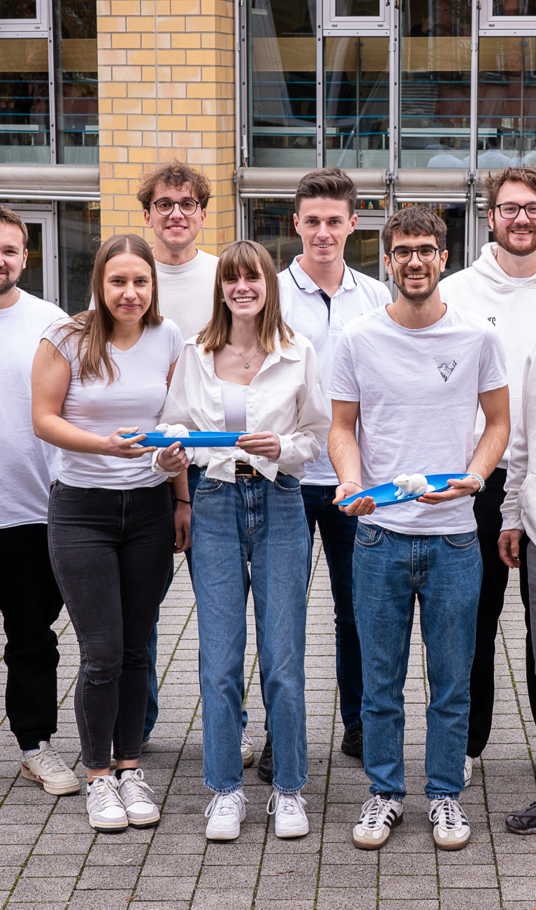 Gruppe von Studierenden