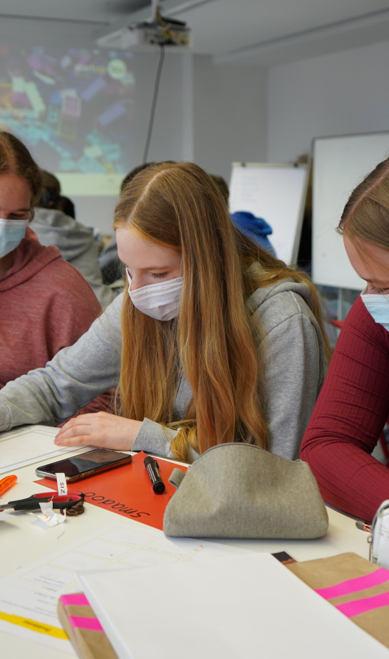 Entwurf des Prototypen beim Young Talents Workshop