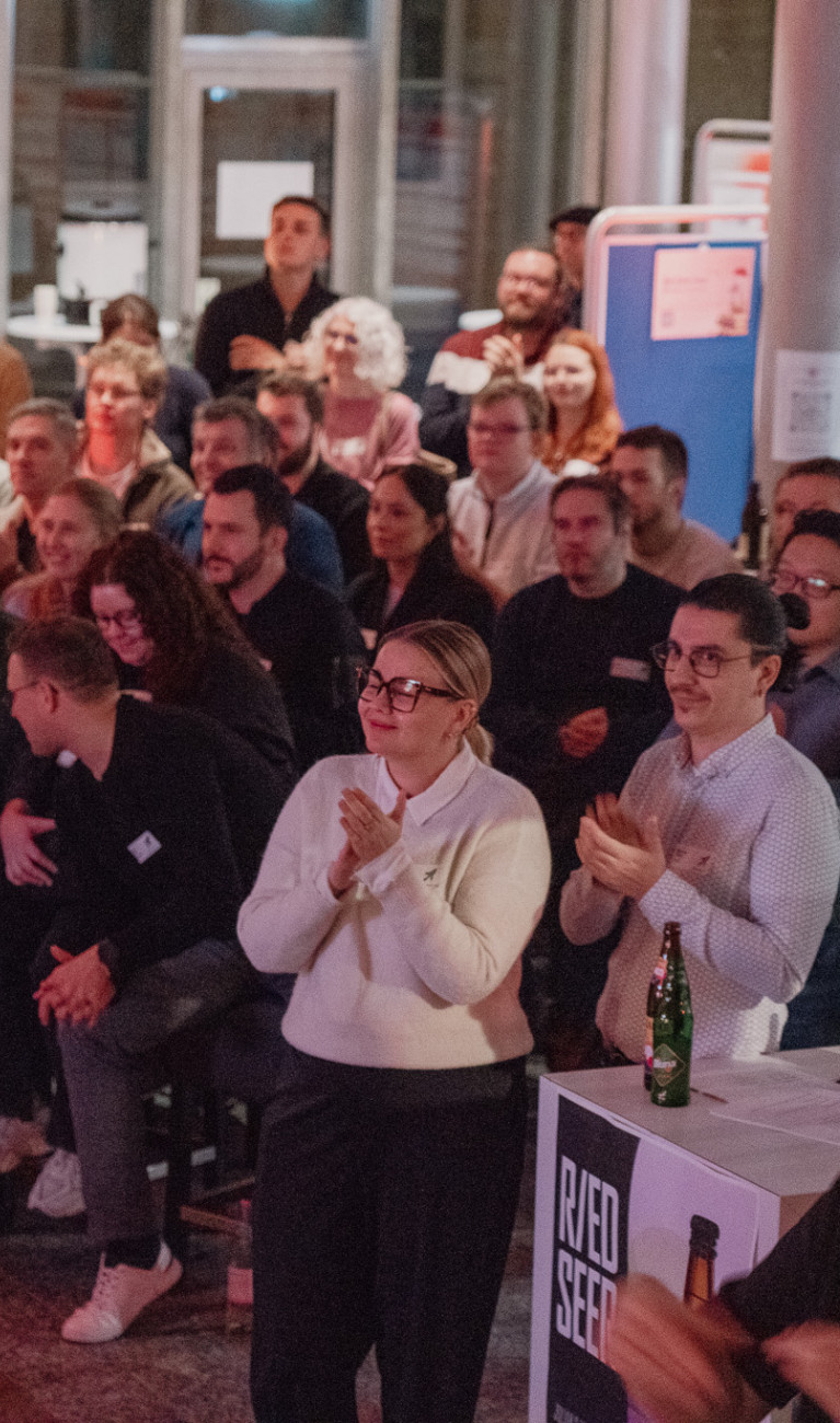 Publikum der Startup Night #13
