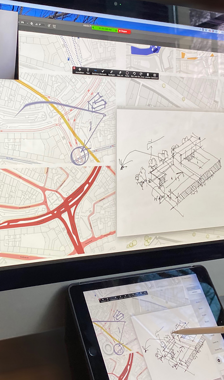 Digitale Lehre Studiengang Architektur