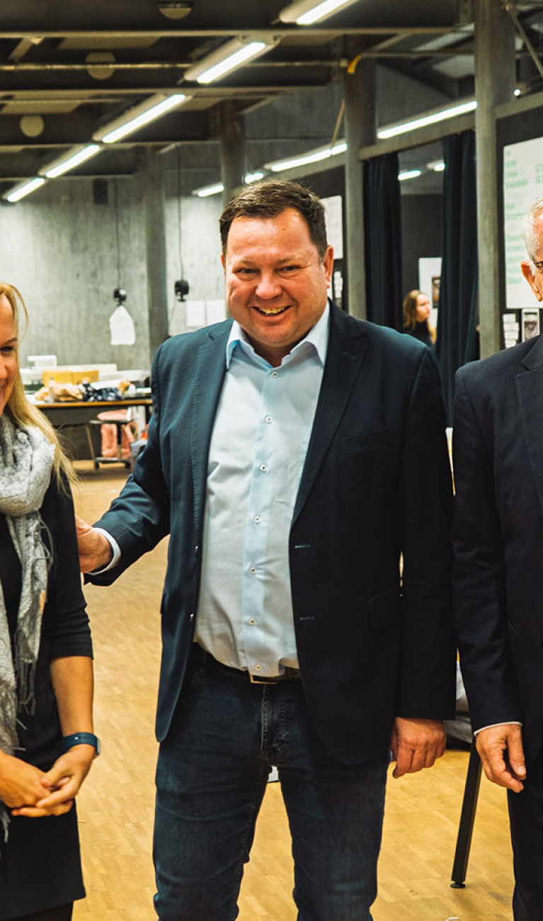 Bundestagsabgeordneter Gerster zu Besuch bei der Hochschulleitung