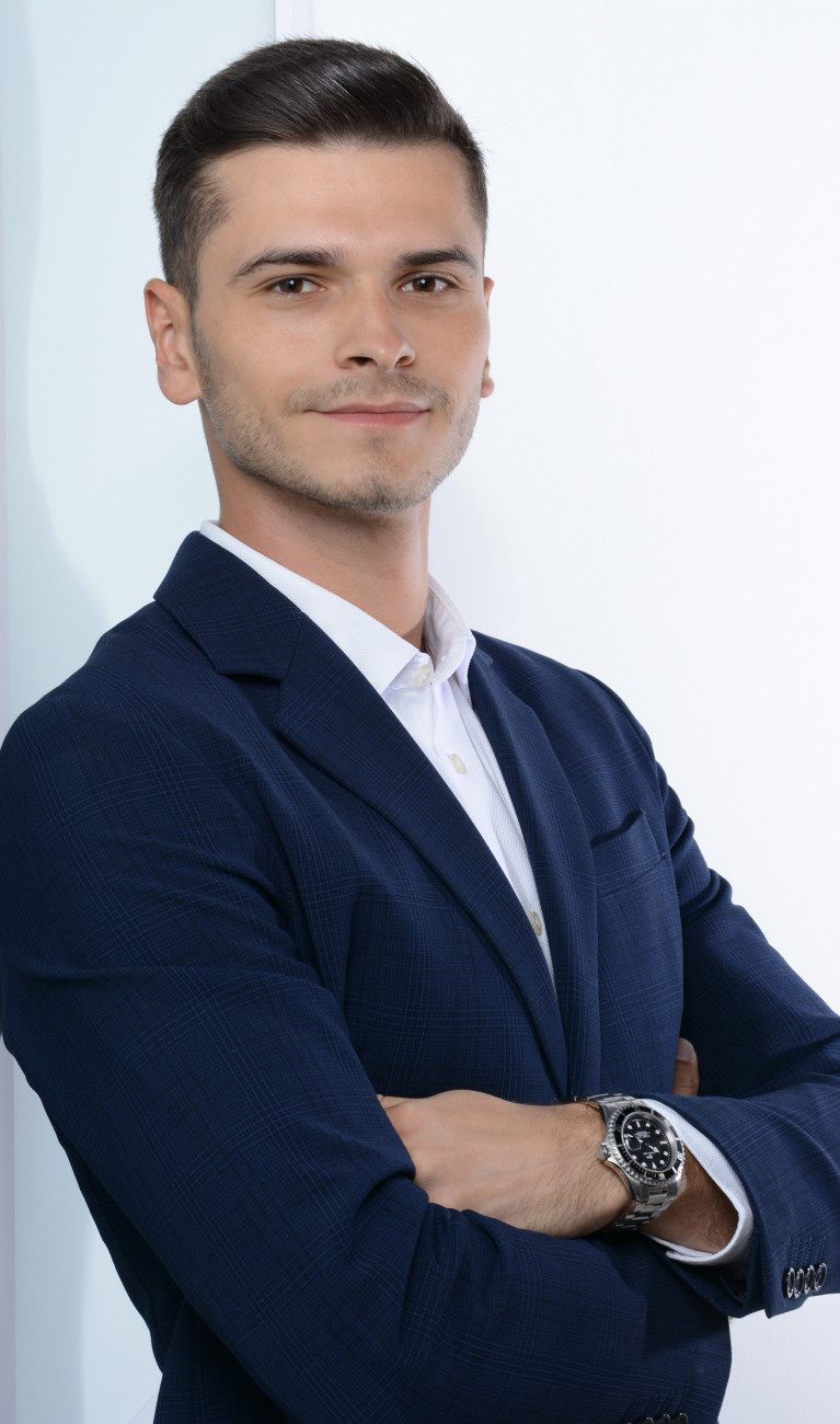 Mann im Anzug im Porträt