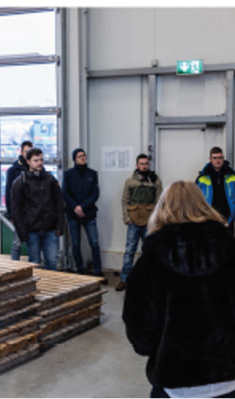 Exkursion Max Wild Studierende