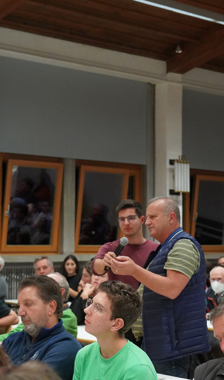 Podiumsdiskussion Publikum