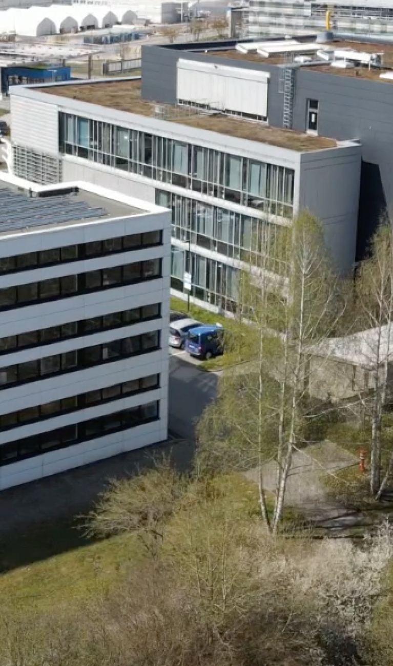 Campus Aspach Hochschule Biberach von oben