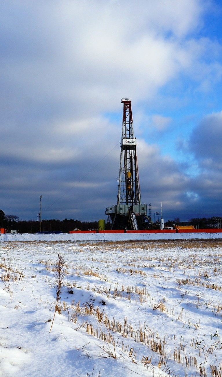 Erdgas, Öhlbohrinsel