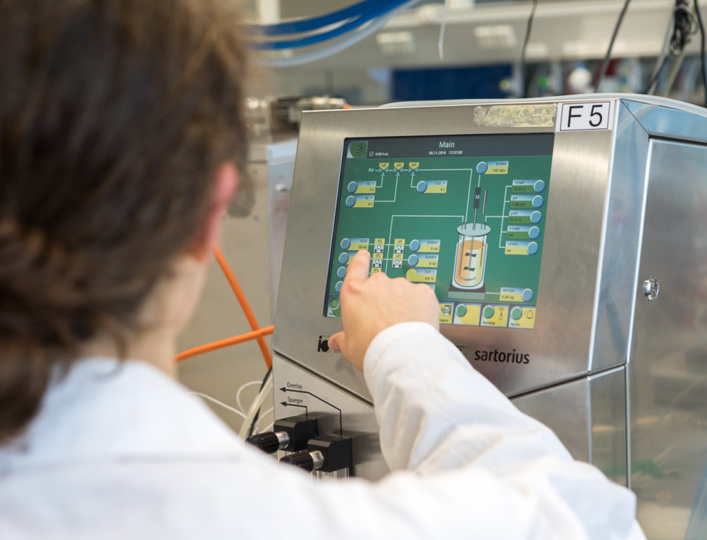 Biotechnologie Labor Fermenter