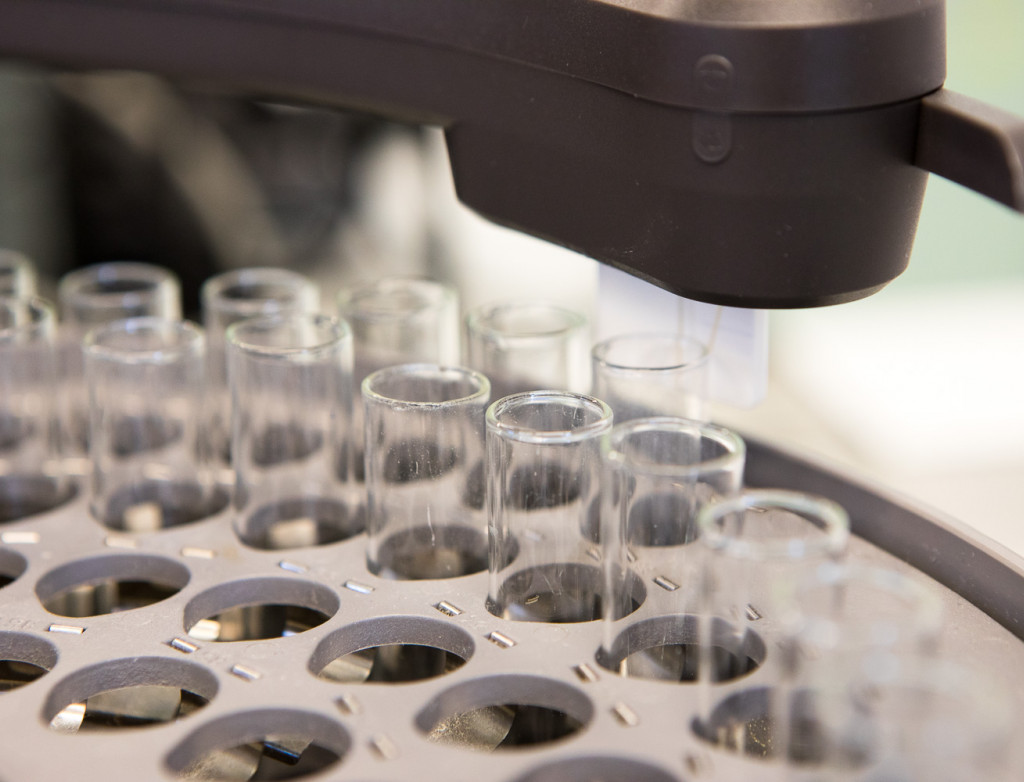 Biotechnologie Reagenzgläser