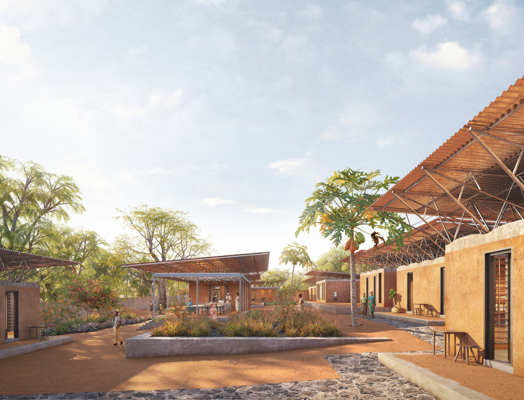 Entwurf Ausbildungszentrum Benin