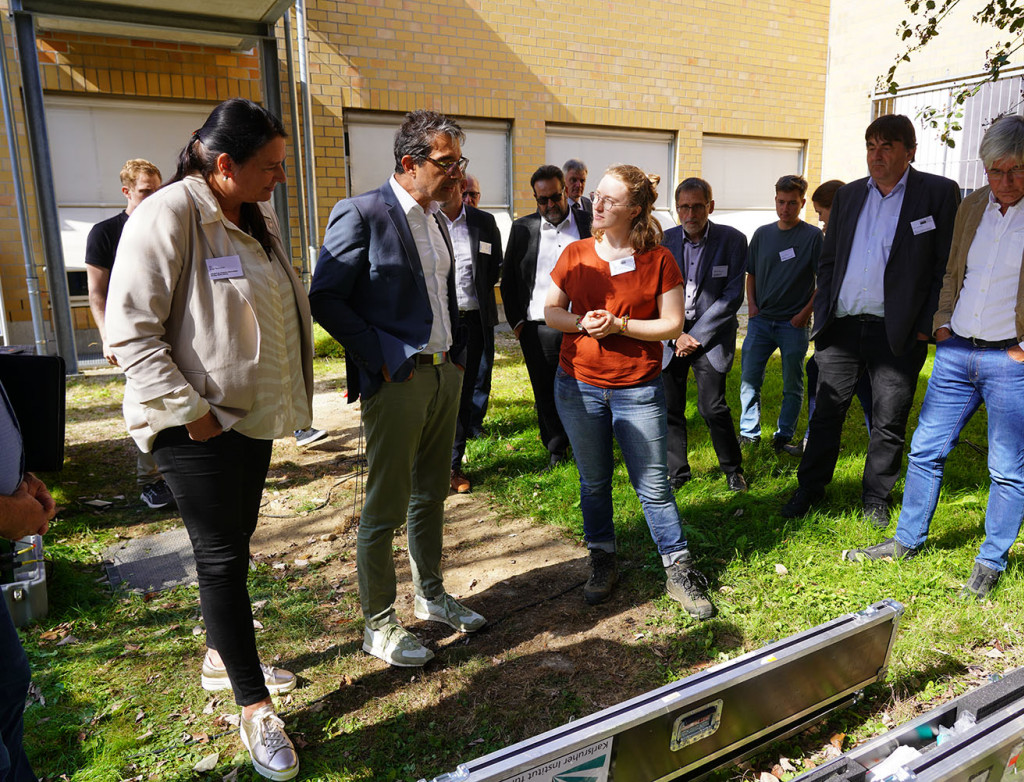 Geothermie Besuch Umweltministeriums