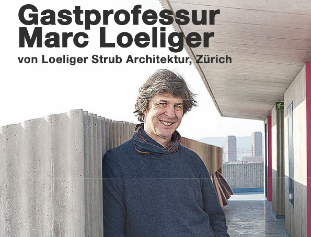 Gastprofessur Marc Loeliger