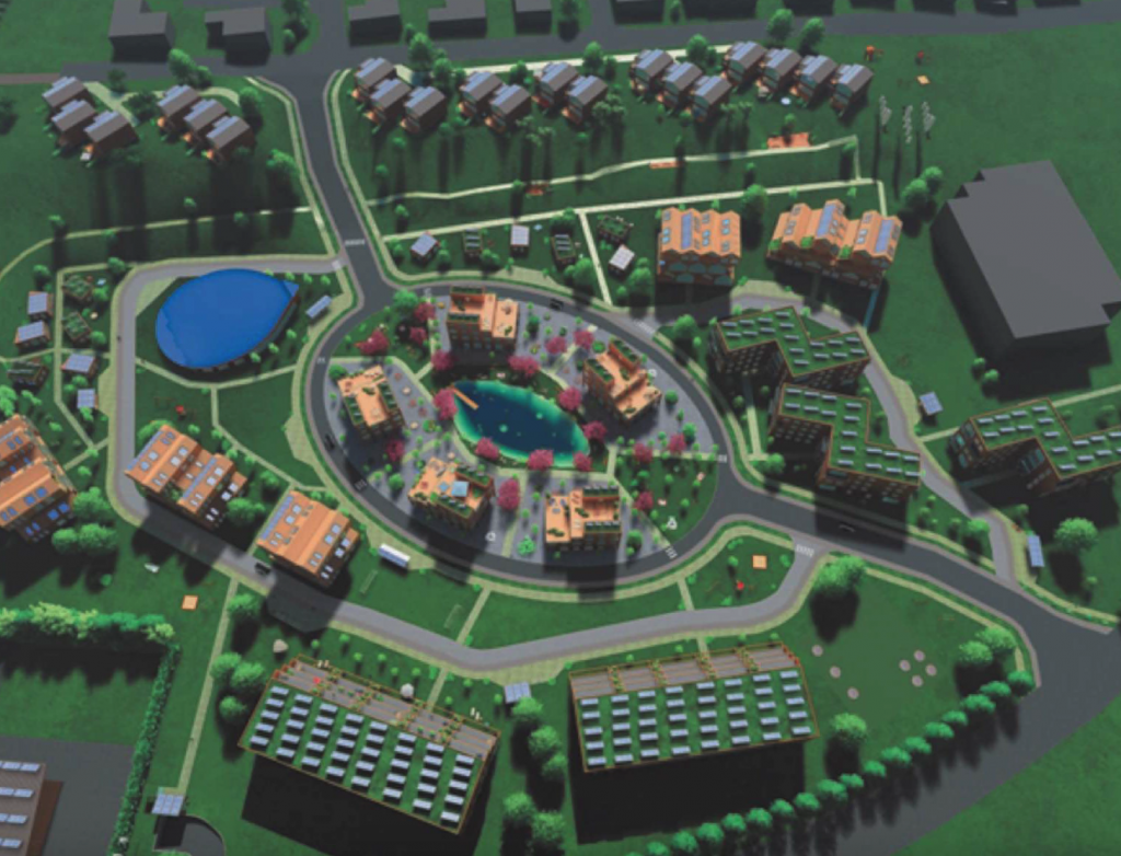 Animation des Wohnquartiers