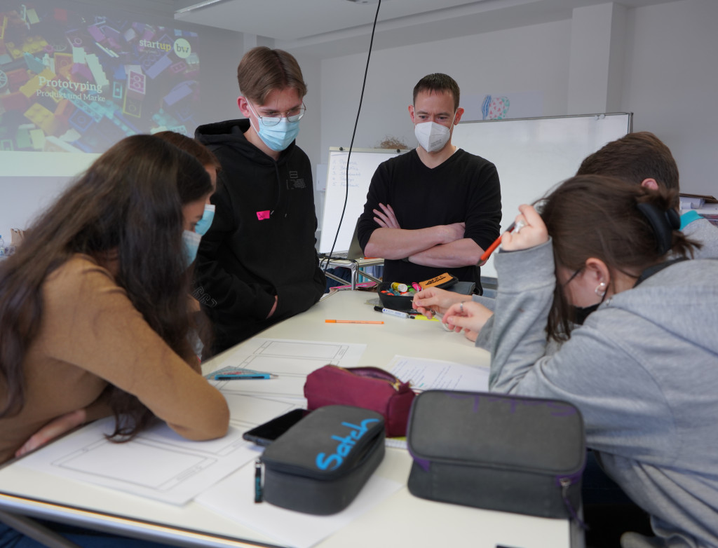 Zukunft gestalten: Schülerinnen und Schüler erarbeiten eigene Geschäftsideen