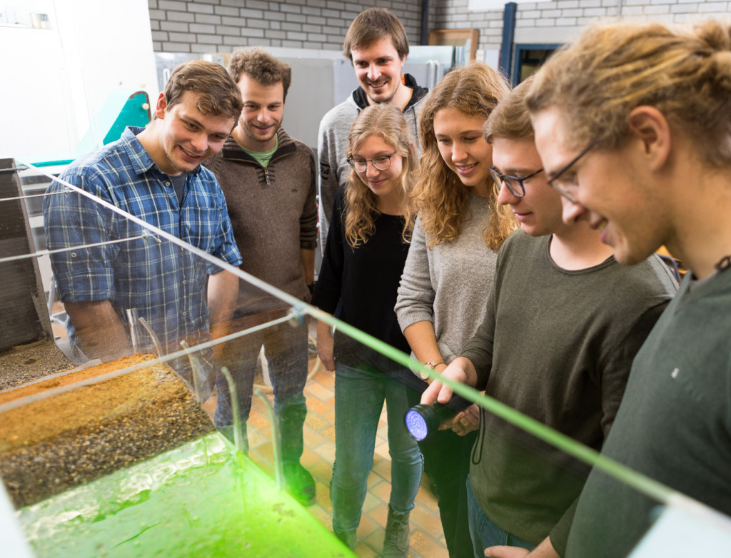 Wasserbaulabor Bauingenieurwesen