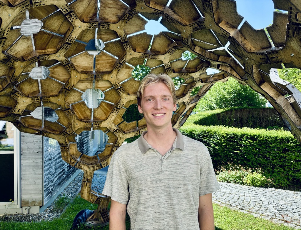 Lukas Pohl, Student der Cal Poly