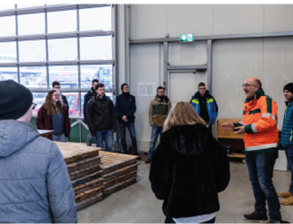 Exkursion Max Wild Studierende