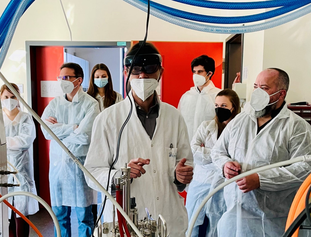 Einsatz von VR im Labor