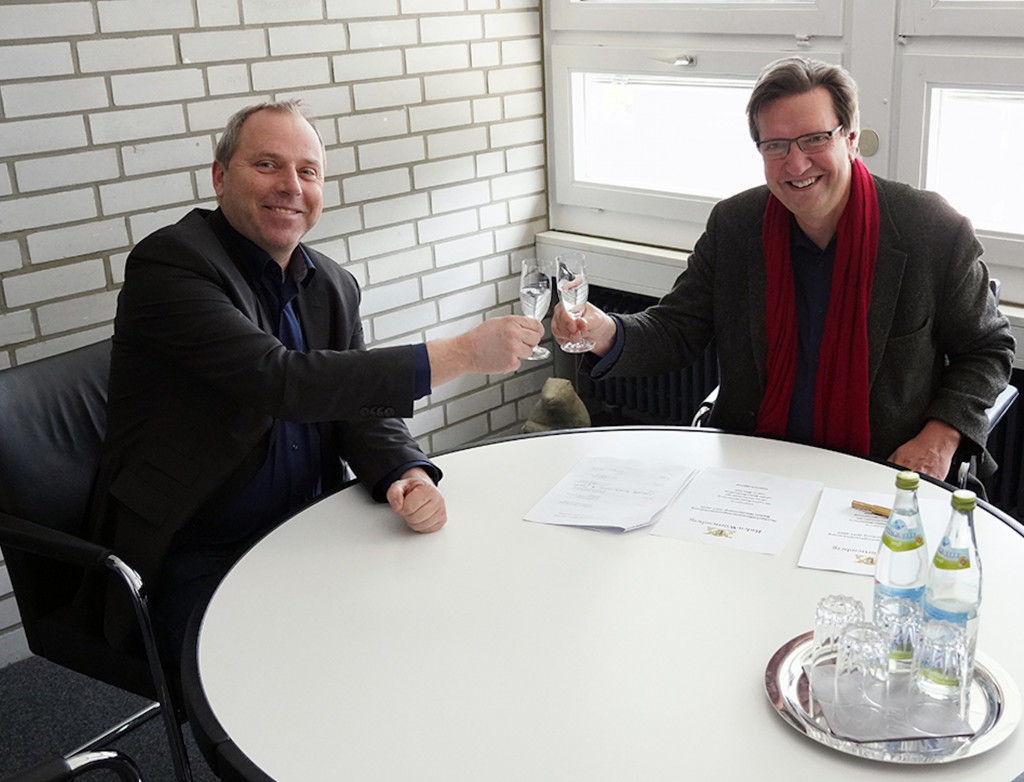 Unterschrift Hochschulleitung