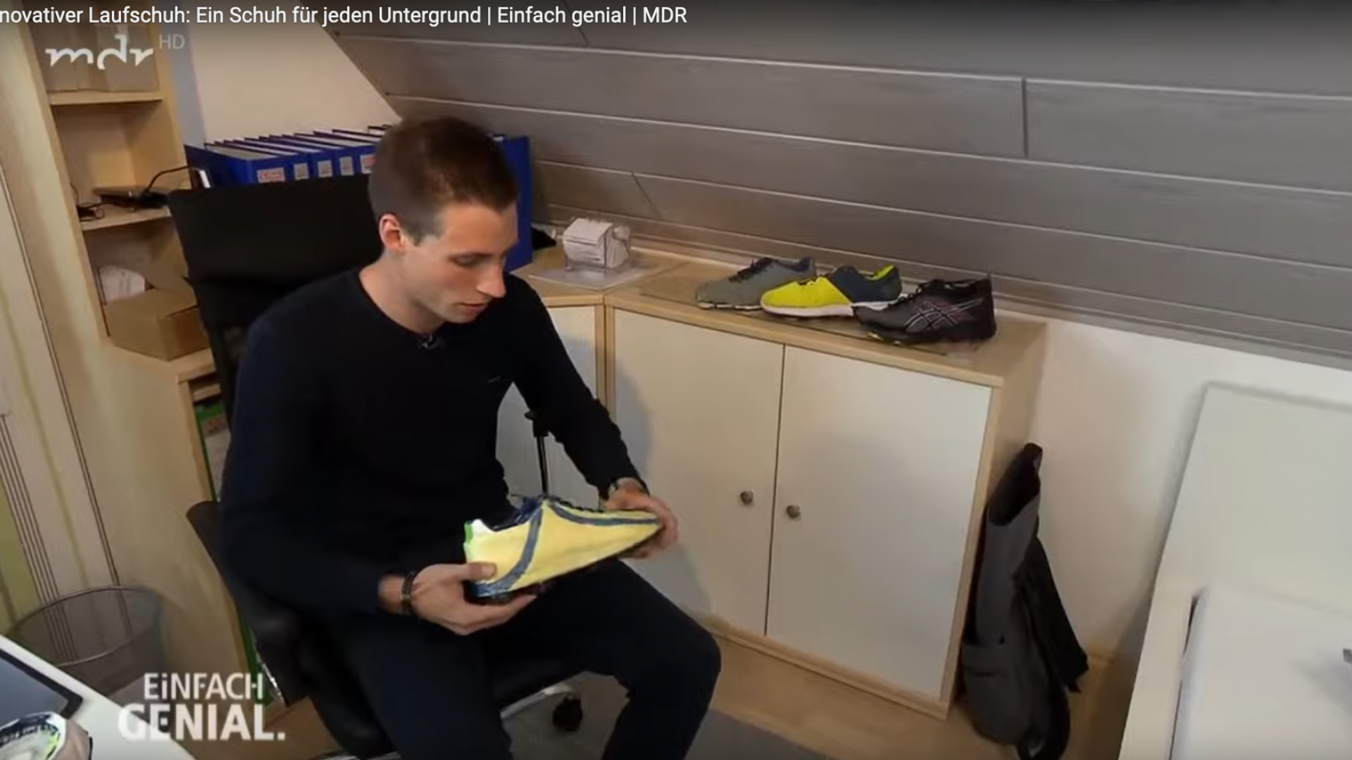 Innovativer Laufschuh: Ein Schuh für jeden Untergrund | Einfach genial | MDR